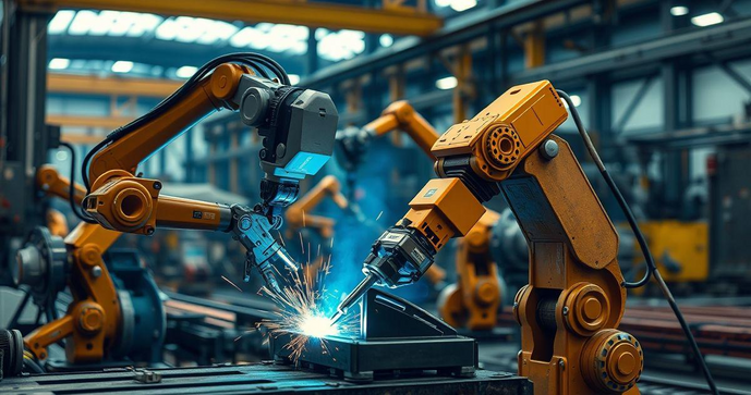 Solda com robô revoluciona a indústria e aumenta a produtividade Solda com robô revoluciona a indústria e aumenta a produtividade